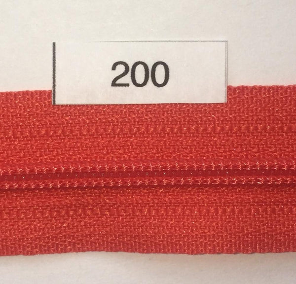 YKK-00200 Red Orange