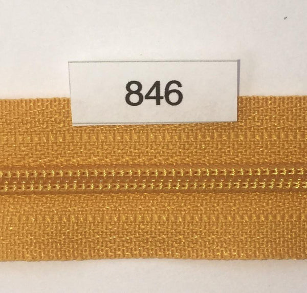 YKK-00846 Mustard Yellow