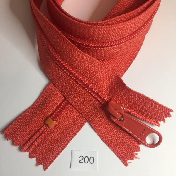 YKK-00200 Red Orange