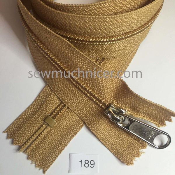 YKK-00189 Caramel Brown