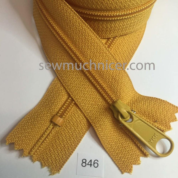 YKK-00846 Mustard Yellow