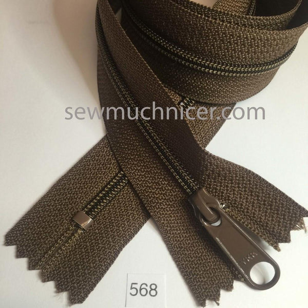 YKK-00568 Seal Brown