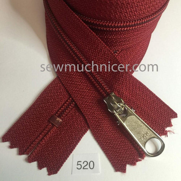 YKK-00520 Cranberry Red