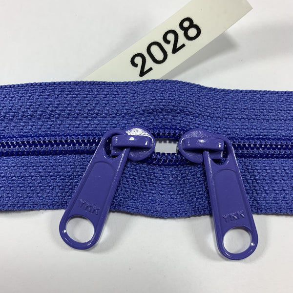YKK-02028 Exclusive Med Violet Blue