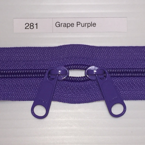 YKK-00281 Grape Purple