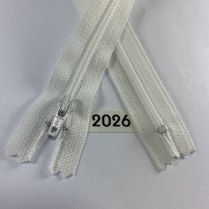 YKK-02026 Exclusive White on White