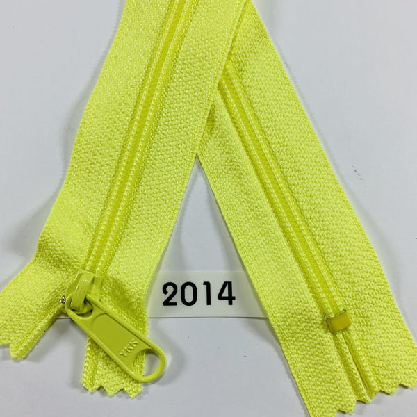 YKK-02014 Exclusive Chartreuse Yellow