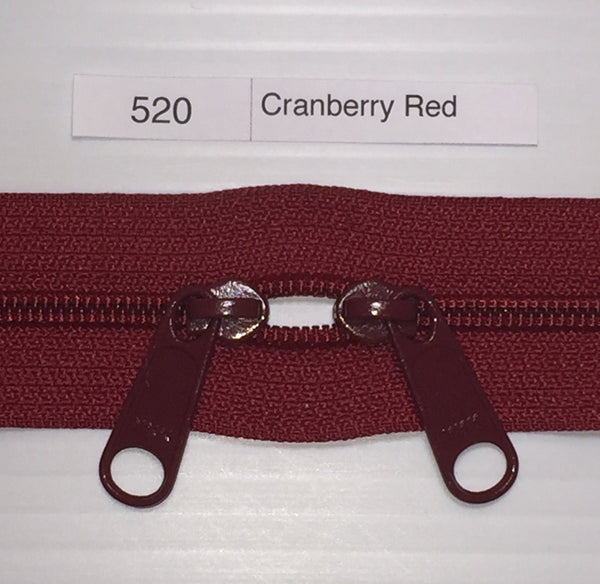 YKK-00520 Cranberry Red