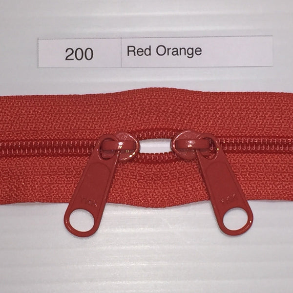 YKK-00200 Red Orange