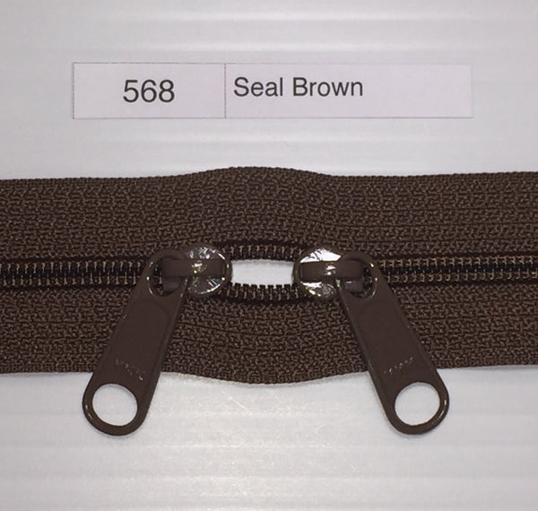 YKK-00568 Seal Brown